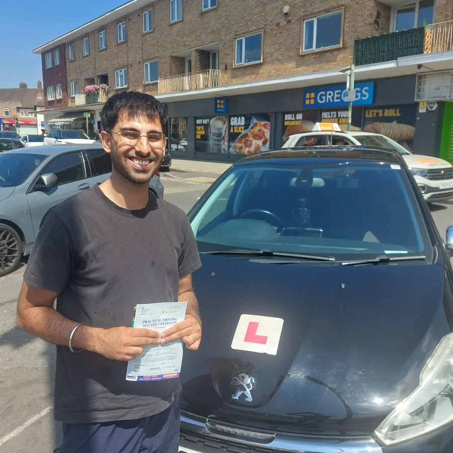Recent Mals Driving School pupil pass